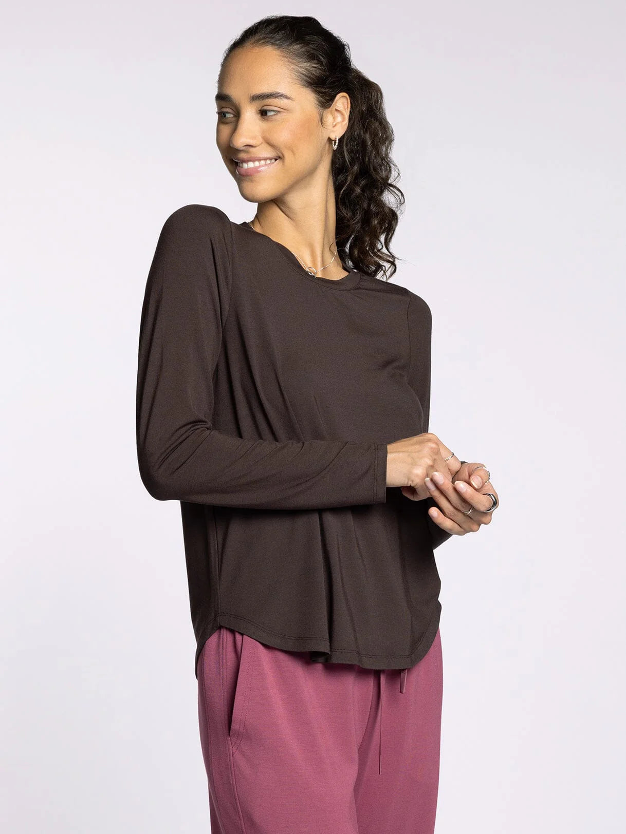 Stassia Top Coffee Bean