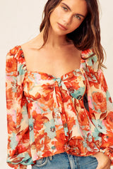 Bright Eyed Sweetheart Flared Top Autumn Garden