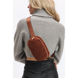 Santi Sherpa Belt Bag Tan