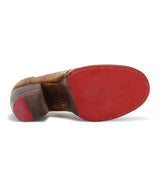 Gabrianna Heeled Loafers Tan Rustic Nectar Lux
