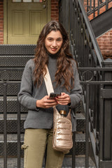HydroBag Crossbody Gold Shiny | Solid Gold
