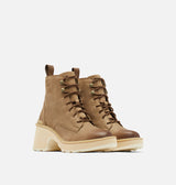 Hi Line Heel Lace Boot Umber + Ceramic