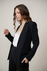 Recycled Scarlett Blazer Black