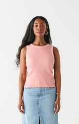 Waffle Knit Tank Top Melon