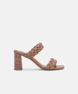 Paily Braided Heel Cafe