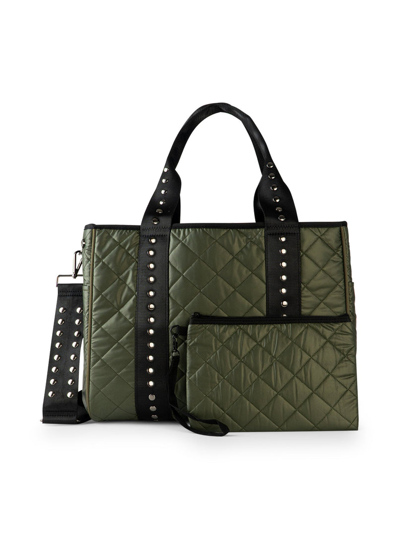 Jaime Quilted Puffer Tote