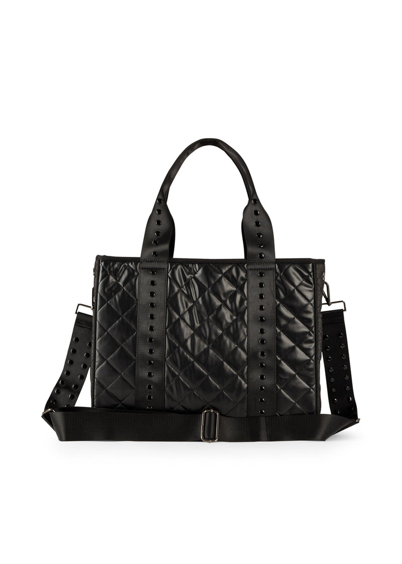 Jaime Quilted Puffer Tote
