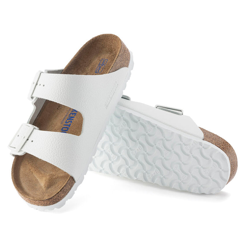 Arizona Tonal Sandals White