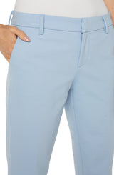 Kelsey 29" Knit Trouser  Misty Blue