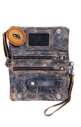 Cadence Convertible Wallet Black Lux