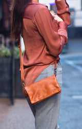 Cadence Convertible Wallet Tan Rustic