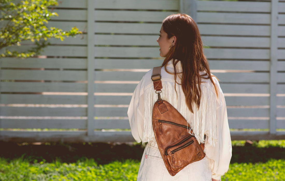 Andie Sling Bag Tan Rustic