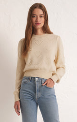 All We Need Is Love Sweater Sandstone
