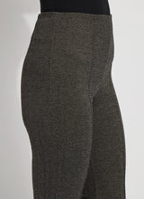 Elysse Wide Leg Smoked Herringbone