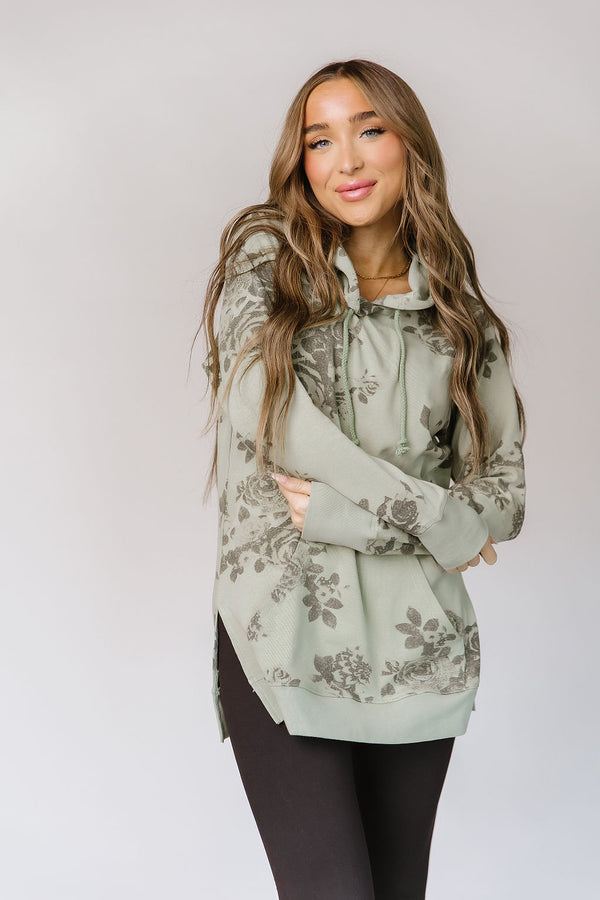 Sideslit Hoodie Sunday Brunch