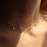 Tiny Hearts Charms Necklace