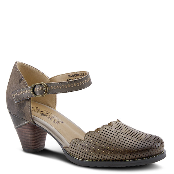 Parchelle Mary Jane Heel Grey