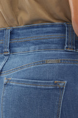 Hi Rise Double Button Bootcut Medium