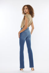 Hi Rise Double Button Bootcut Medium