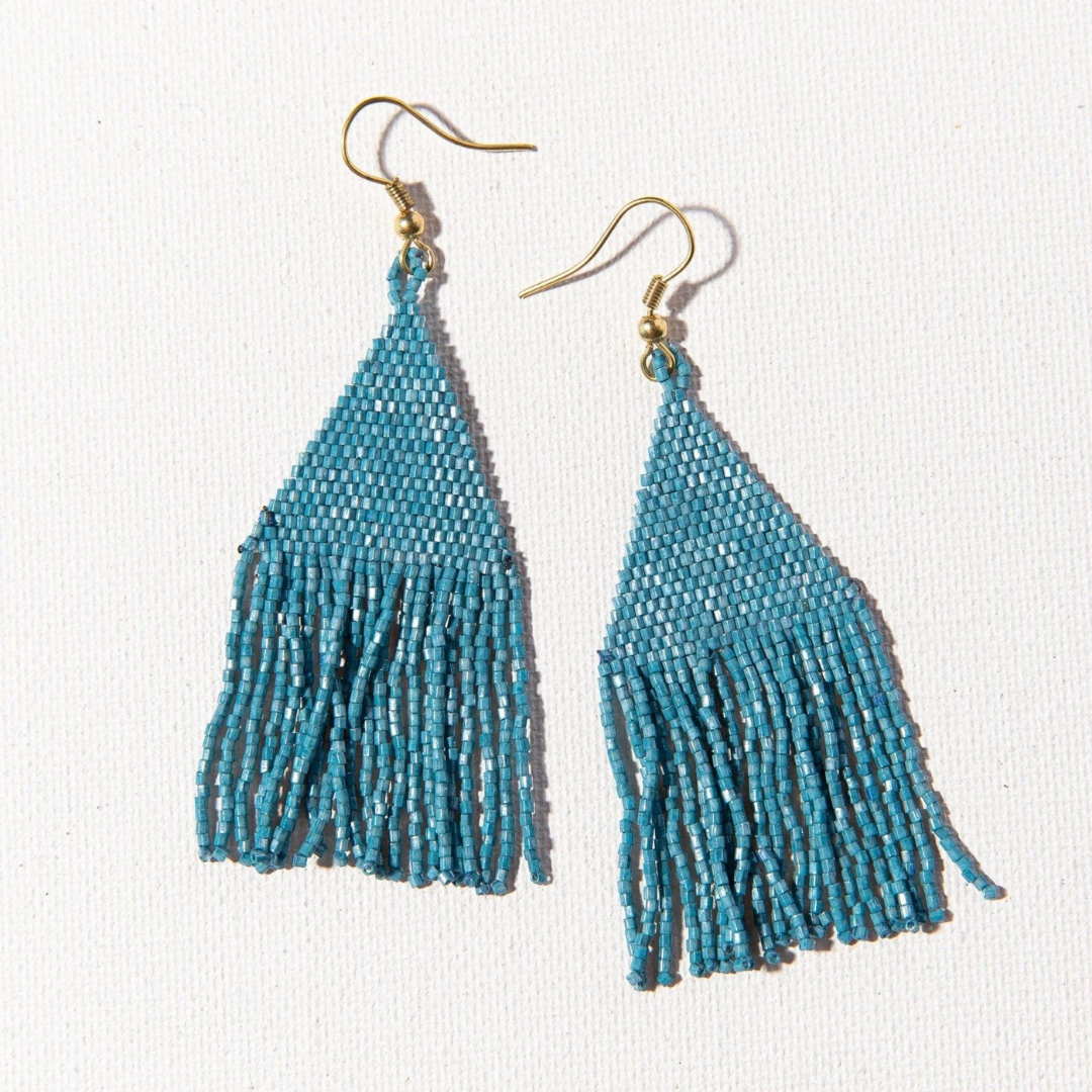 Lexie Petite Luxe Earrings Light Blue