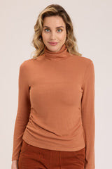 Lilis Turtleneck Shirt Canyon Dusk