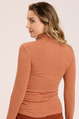 Lilis Turtleneck Shirt Canyon Dusk