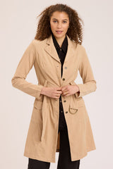 Cord Belted Trench Burlap