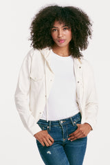 Hunter Hooded Jacket Sea Salt