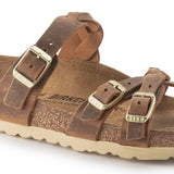 Franca Braided Sandals Cognac
