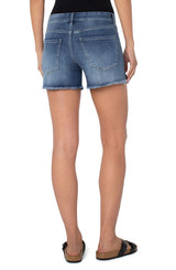 Gia Glider Fray Hem Short Tilton