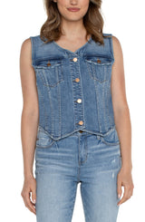 Trucker Denim Vest Ellendale