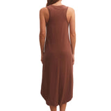Reverie Dress Dark Rosewood