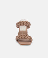 Paily Braided Heel Cafe