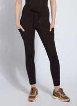 Drawstring Premium Lounge Jogger Black