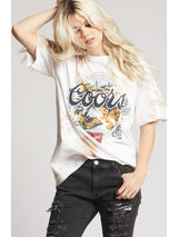 Coors Tie Dye Banquet Tee Natural