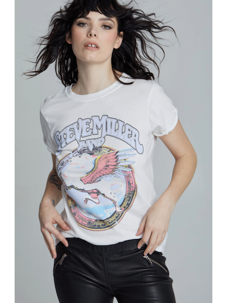 Steve Miller Band Book Of Dreams Tee White