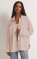 All Day Knit Jacket Rose