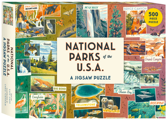 National Parks of the USA Jigsaw Puzzle: 500 PC