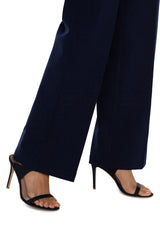 Kelsey 31" Wide Leg Trouser Cadet Blue
