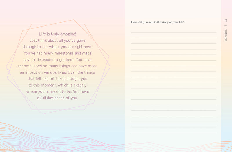 Morning Meditations: A Guided Journal Book