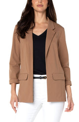 Princess Dart Boyfriend Blazer Maple