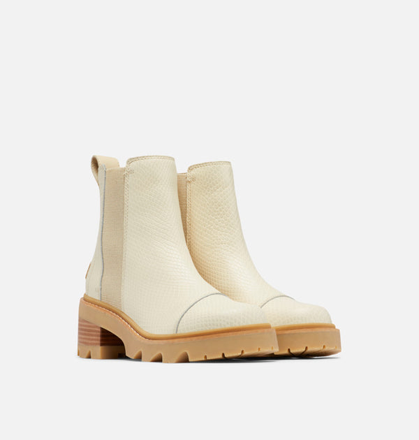 Joan Now Chelsea Boot Bleached Ceramic + Gum