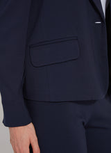 Raya Light Weight Ponte Blazer True Navy