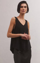 Vagabond Sparkle Tank Black