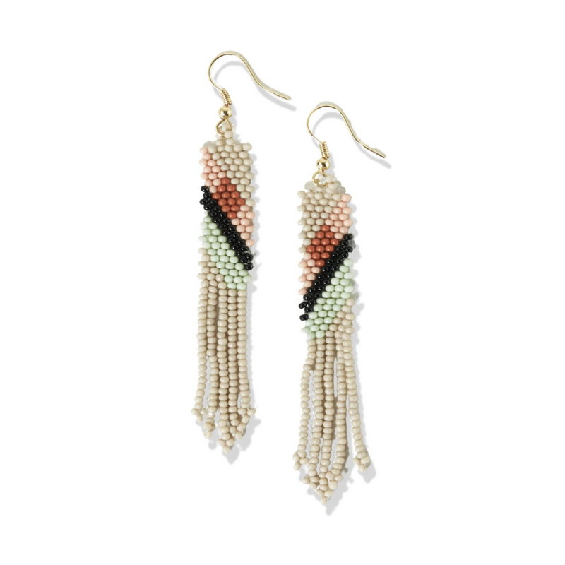 Emma Angles Petite Fringe Seed Bead Earrings