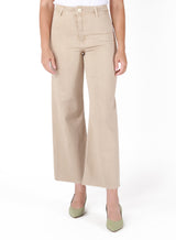 Super Hi Rise Culotte Pant Light Tan
