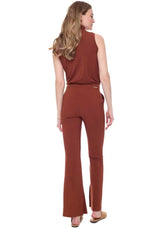 Isabelle Palermo Bootleg Pants Paprika