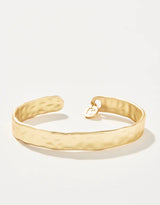 Hammered Cuff - Gold