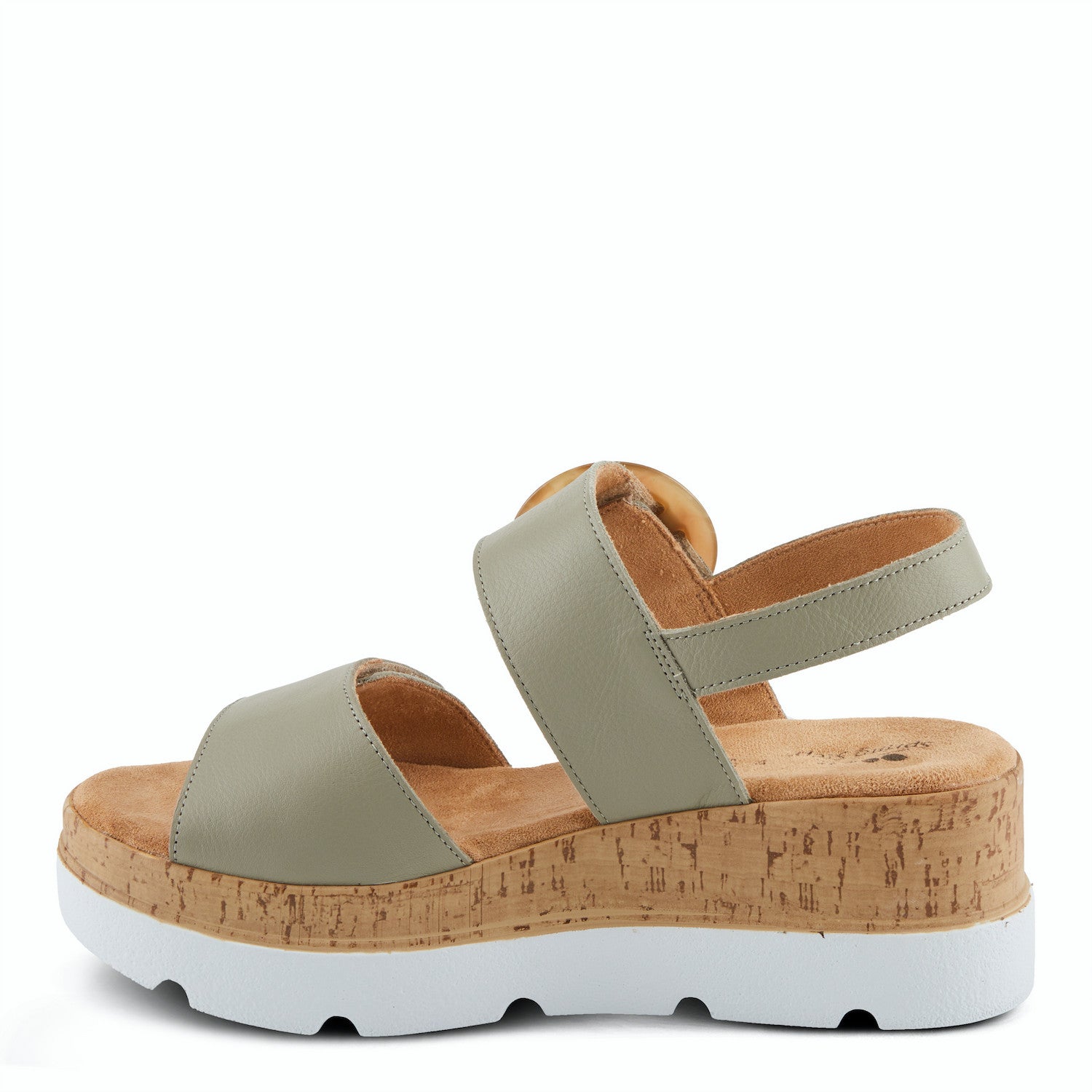 Abarah Platform Sandals Sage Multi