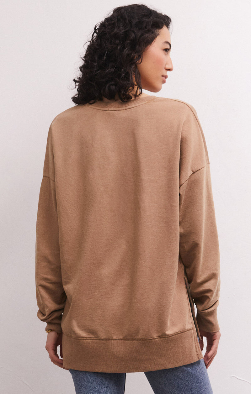 Modern Vneck Weekender Mink